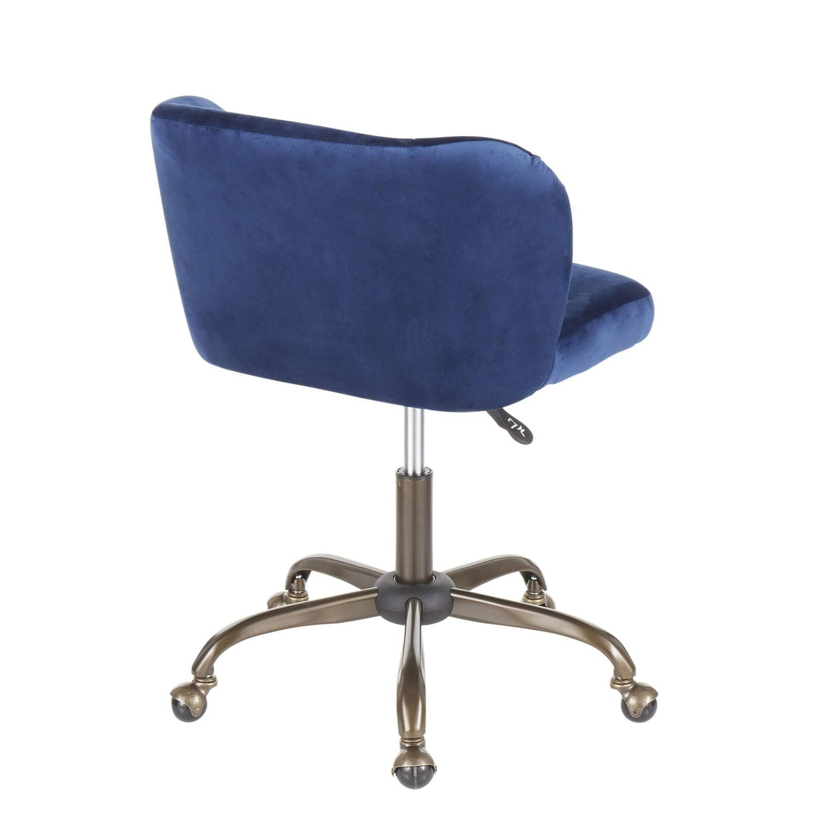 Cream Velvet Task Chair Z86042