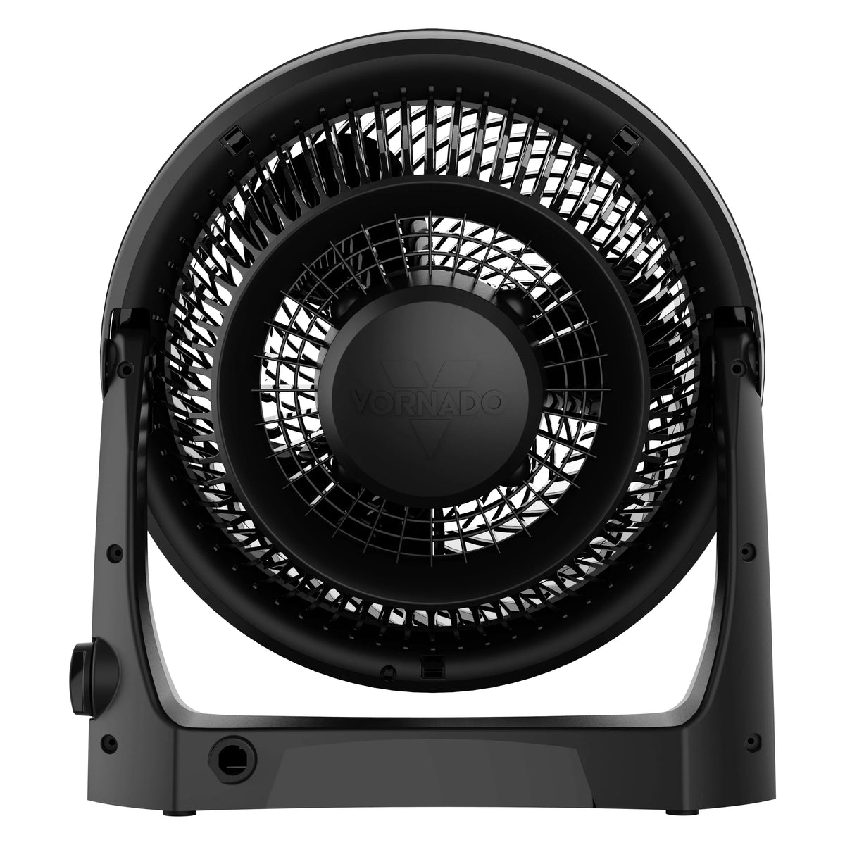 Black Whole Room Air Circulator Floor Fan I743