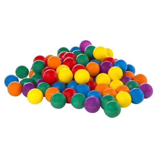 100-Pack Multi-Colored Plastic Fun Ballz for Ball Pits R8260