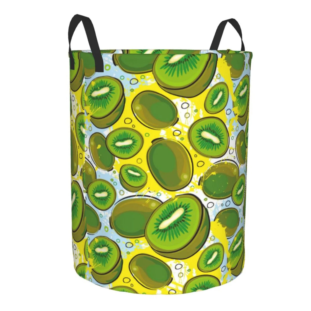 Round Laundry Hamper with Handles Y2872