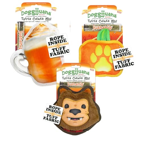 Refillable Catnip Plush Dog Toy Bundle L71557