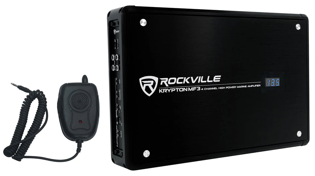 Marine Bluetooth Receiver with Remote and Amplifier S46922