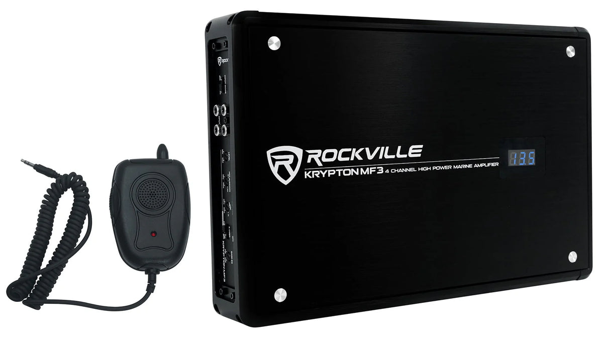 Marine Bluetooth Receiver with Remote and Amplifier S46922