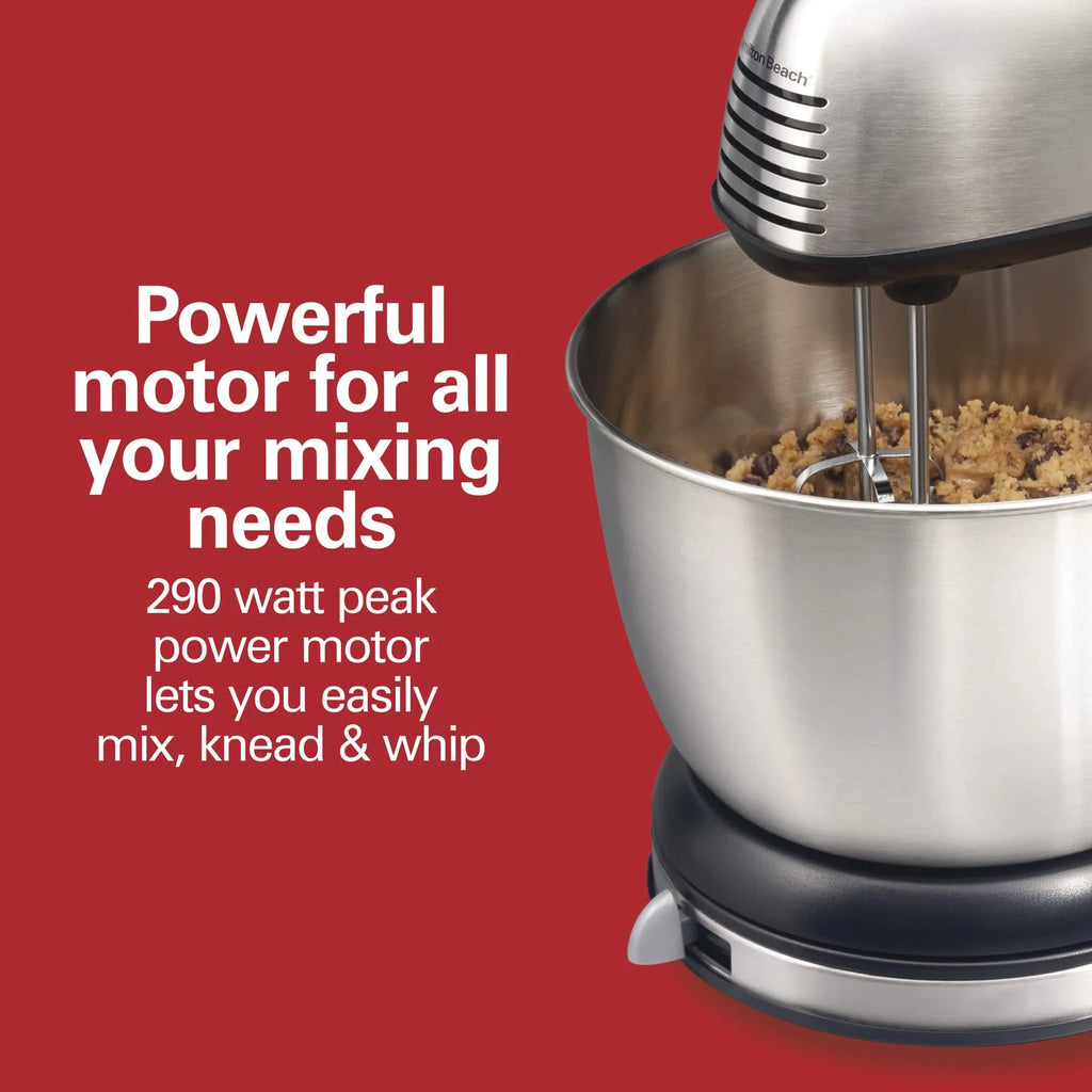 Black and Stainless Stand and Hand Mixer K775