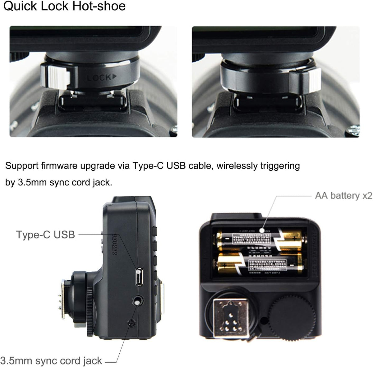 TTL Wireless Flash Trigger for Fujifilm A284