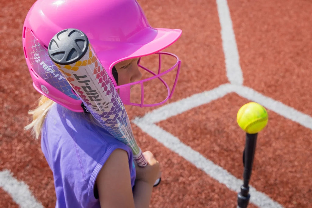Aqua Purple Pink Fast-Pitch Bat 27 inch W345837