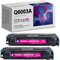 2-Pack Magenta Toner Cartridge for HP Printers V627450