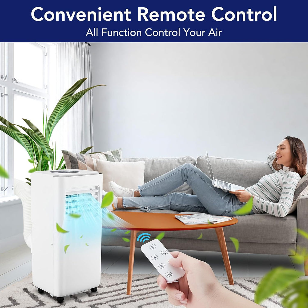 10,000 BTU Portable Air Conditioner with Remote Control U112