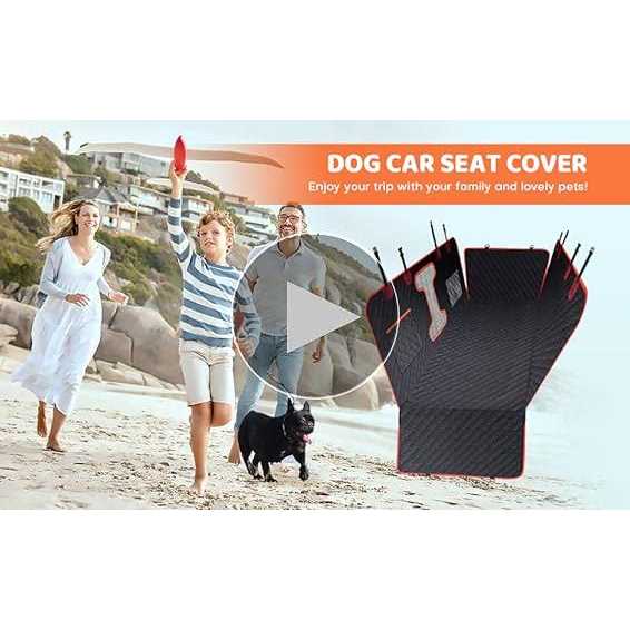Hard Bottom Waterproof Dog Car Seat Cover G85780