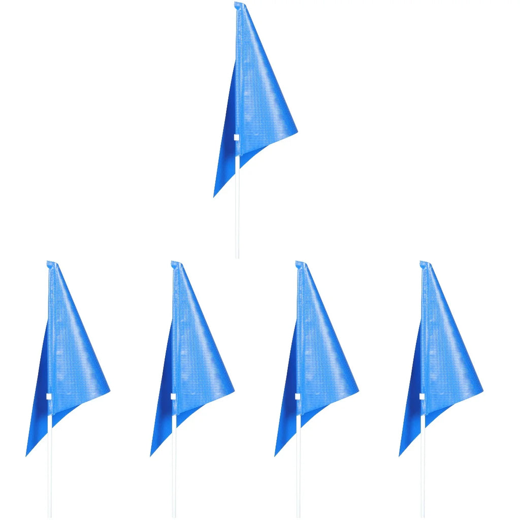 5 Sets of Bike Safety Flag with Pole U4965
