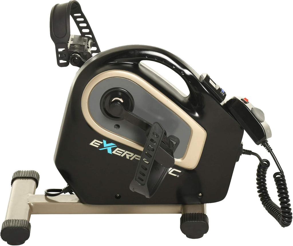 Black Motorized Electric Pedal Exerciser D8476