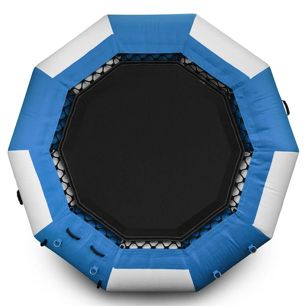 17Ft Inflatable Water Trampoline Floating Jump Bounce Platform 400kg/ 880lb Z225997