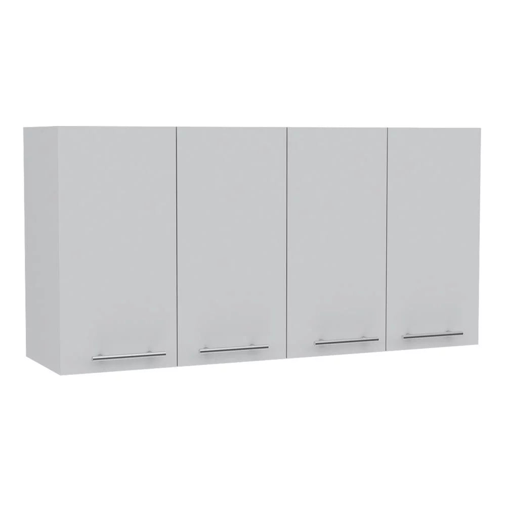 White 120 in. Wall Cabinet A950