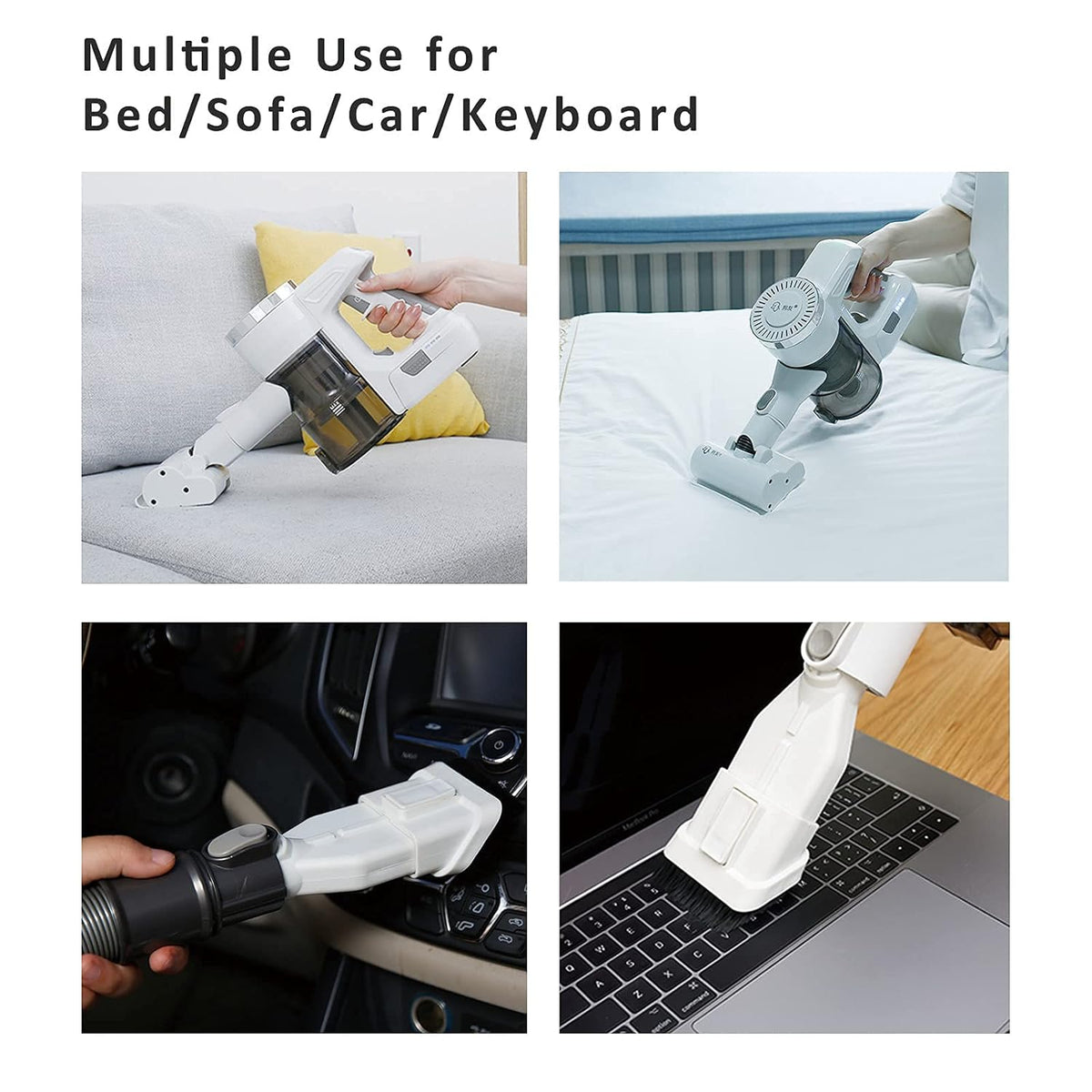 Cordless Pet Vacuum Cleaner with Grooming Brush U4790