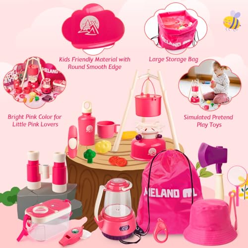 Kids Camping Set with Tent and Campfire B7296