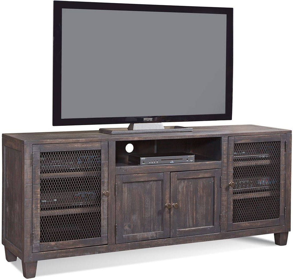 72x22 TV Console in Brown C5465