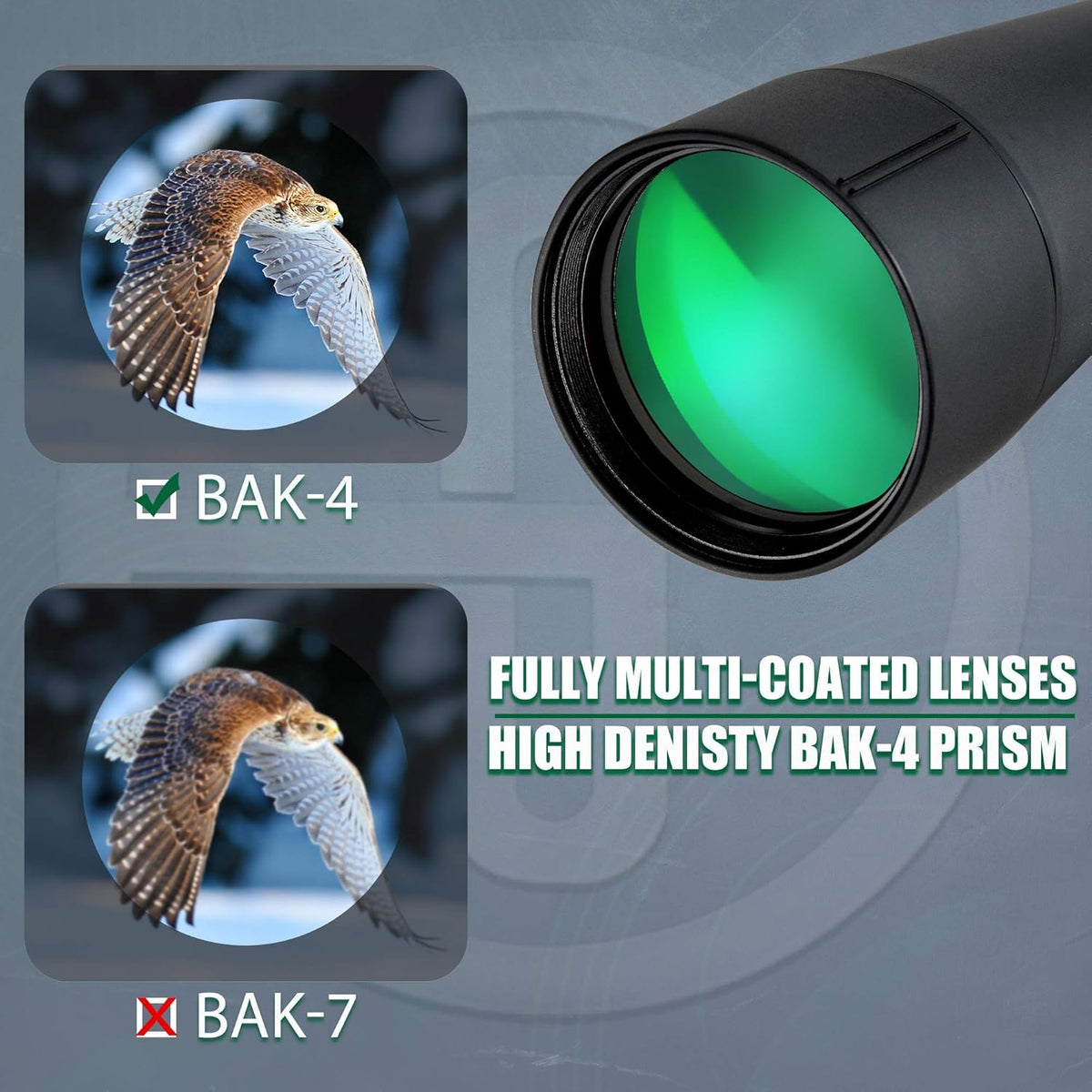 20-60x80mm HD Spotting Scope with Tripod and Carry Case Q887217