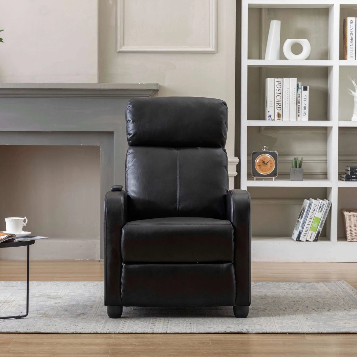 PU Leather Recliner with Massage and Heat X628337