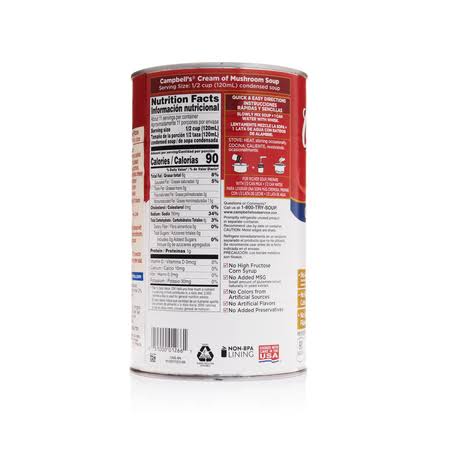 Cream of Mushroom Soup 50 oz. E374