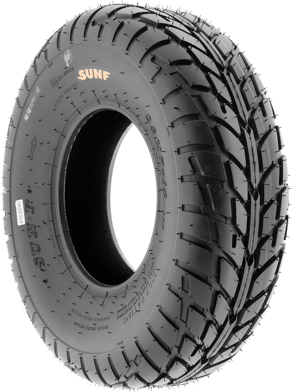 22x8-12 Tubeless ATV UTV Tire, 6 PR, Pack of 2 H617