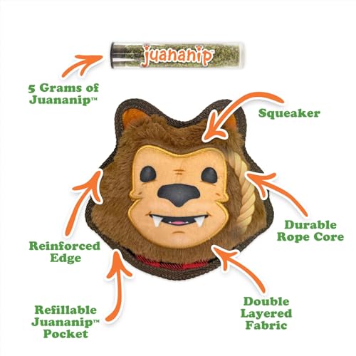 Refillable Catnip Plush Dog Toy Bundle L71557