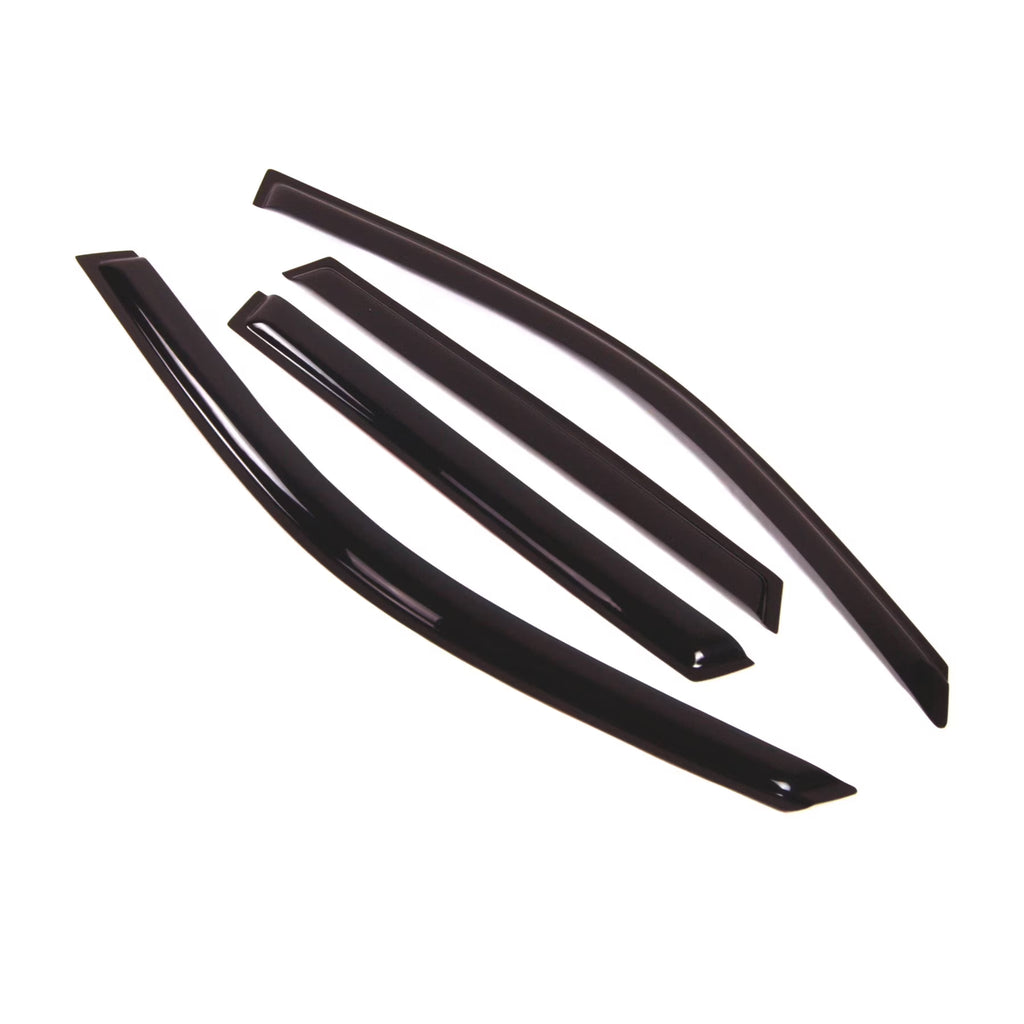 4 Pcs Dark Smoke Window Visor Deflector B5549