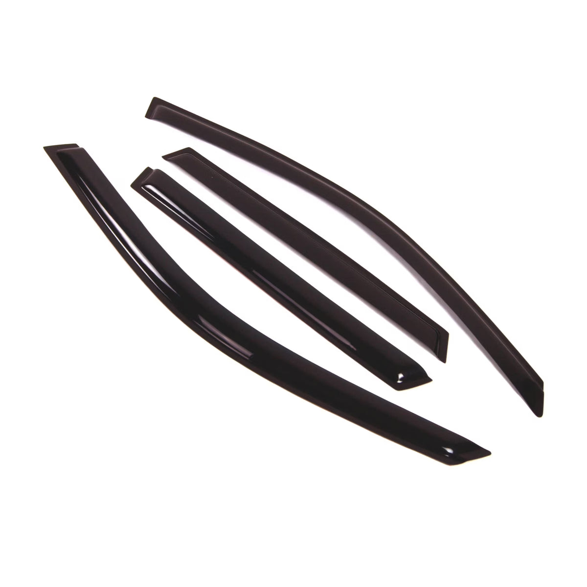 4 Pcs Dark Smoke Window Visor Deflector B5549