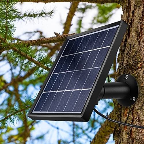 Solar Panel for Ring Spotlight Cam with Security Wall Mount 3.6 M Cable R327