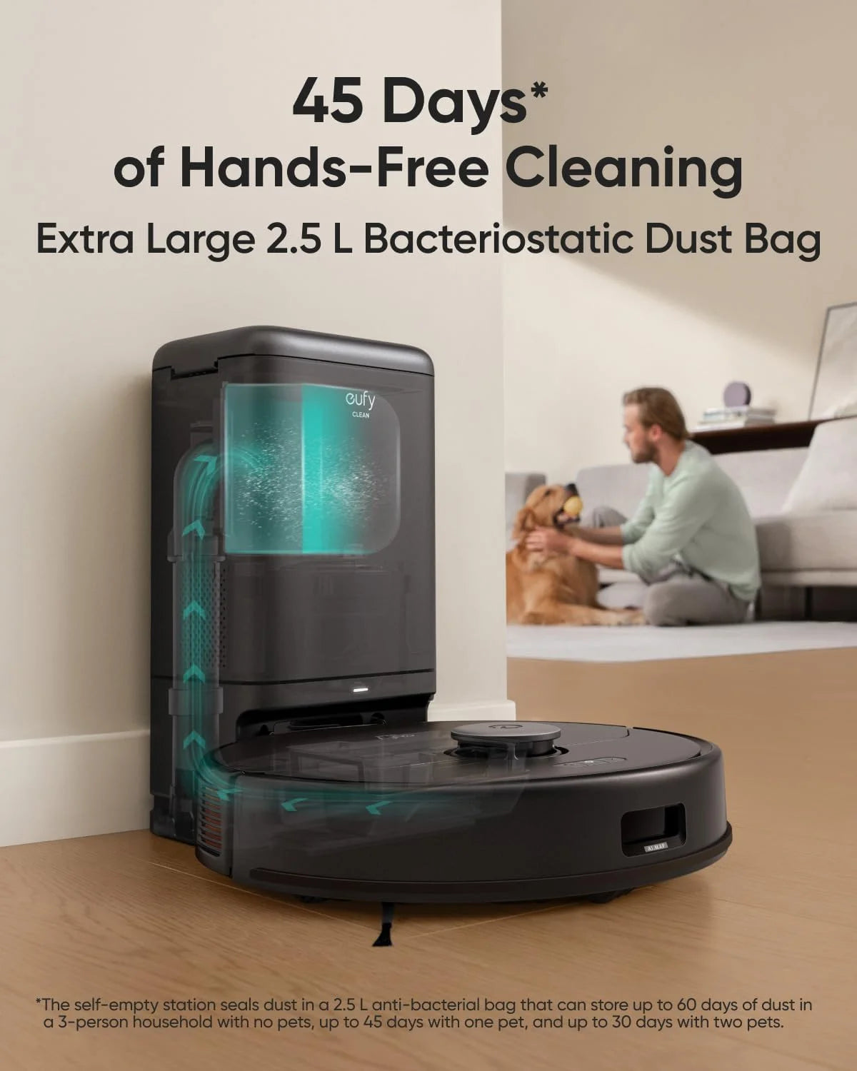 Robot Vacuum Self-Empty Station O10923