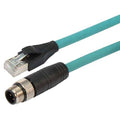 Category 5e M12 4 Position D Code Double Shielded Industrial Cable J462