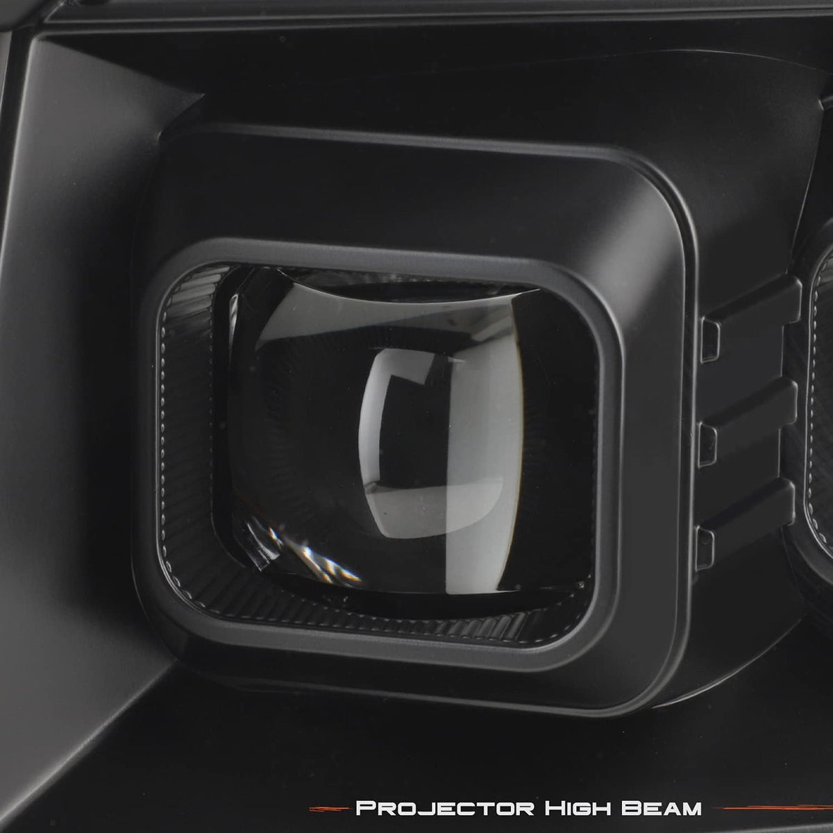 Black Projector Beam Headlights Pair L45641