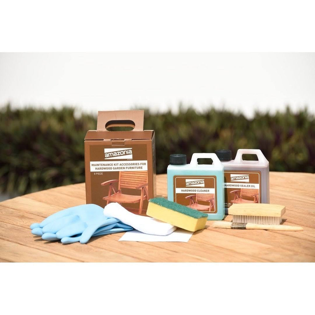 5-Piece Patio Set Brown H191