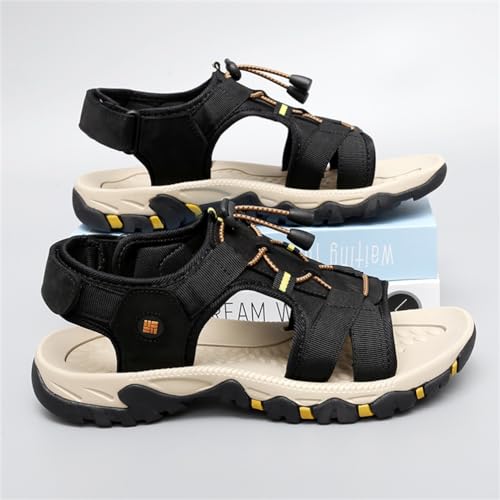 Mens Hiking Athletic Sandals Open Toe Outdoor Sandals Casual Sport Beach Fishermen Sandals I713239