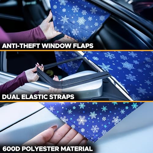 Heavy Duty 600D Oxford Fabric Windshield Cover D599489