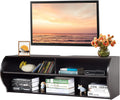 Wall Mounted Media Console, 2 Tier TV Stand Cabinet B209