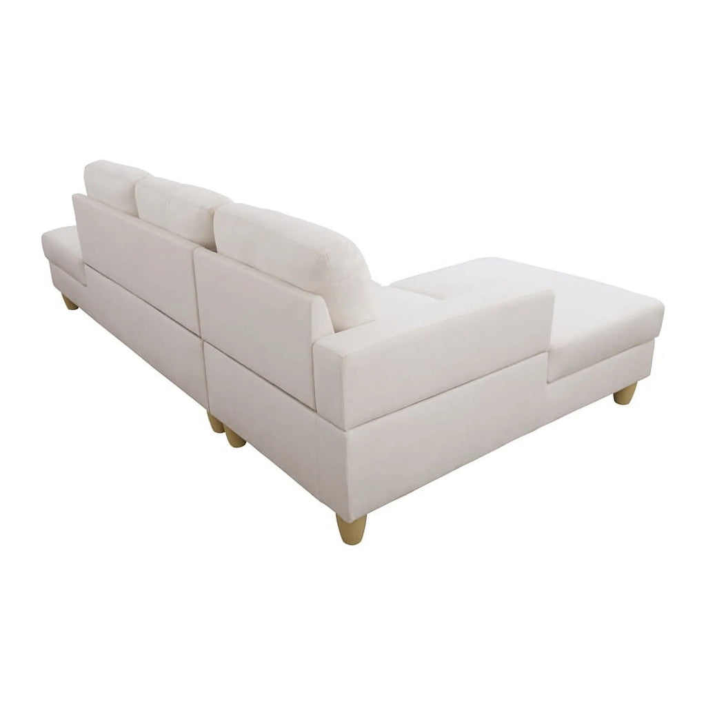 Cream White Sectional Sofa Y356