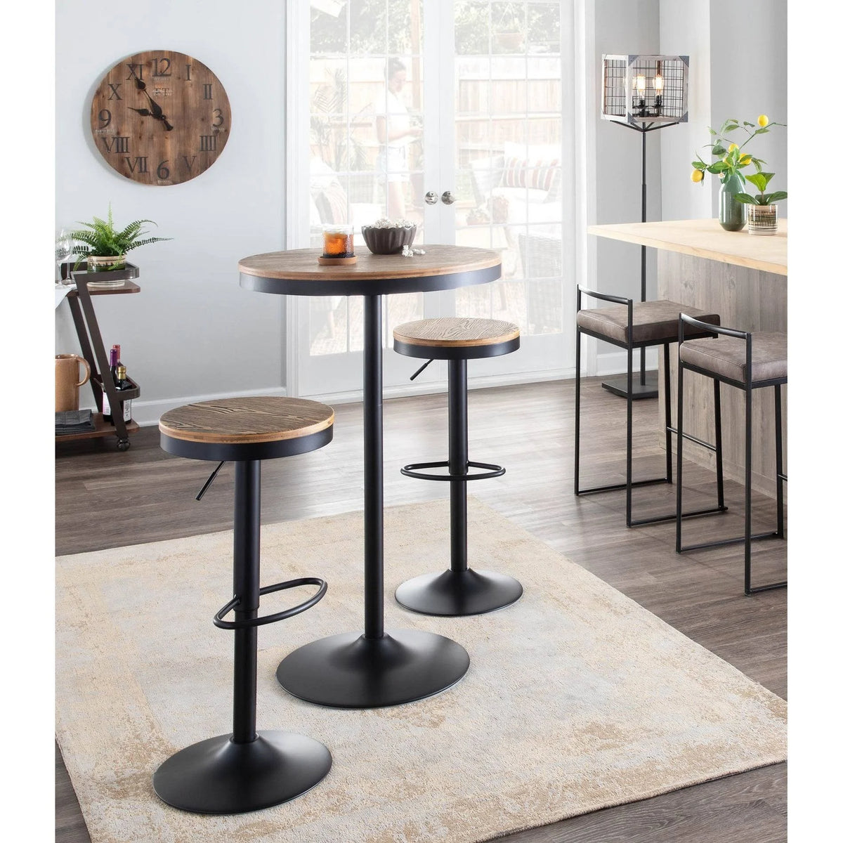 Adjustable Dining Bar Table H8012