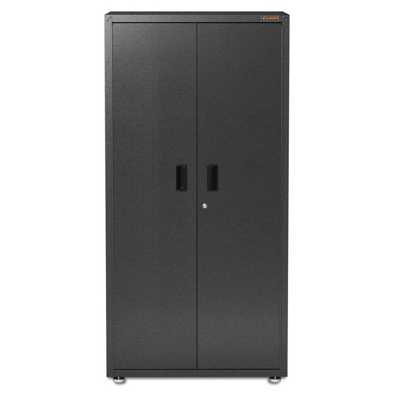 Steel Freestanding Garage Cabinet 36 in. W x 72 in. H x 18 in. D R7168