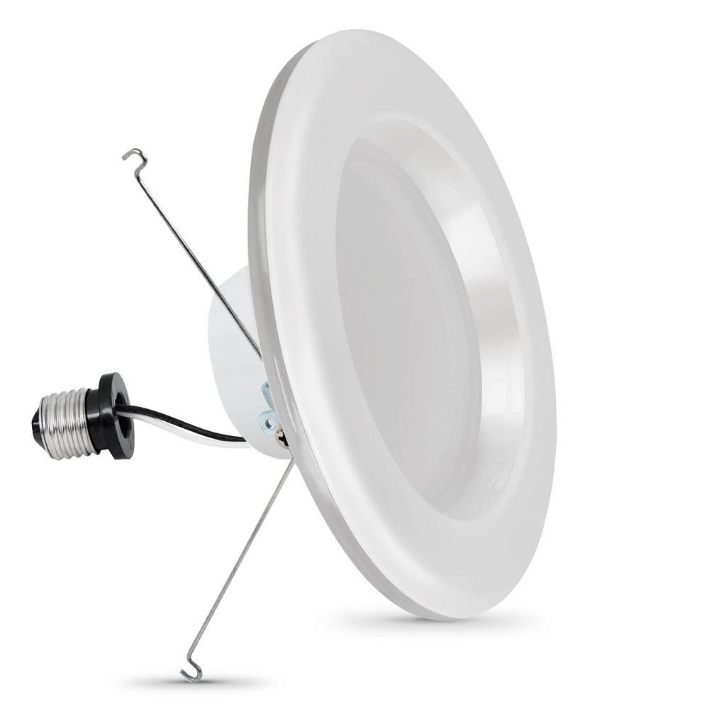 5 in./6 in. Selectable CCT Integrated LED Retrofit Recessed Trim with Nightlight Mode Y4044