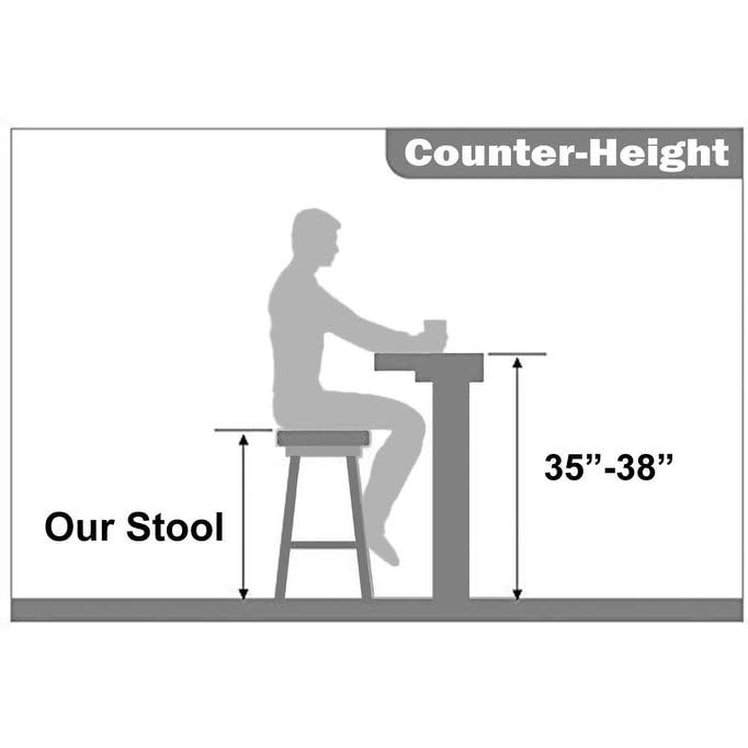 Set of 4 White Plastic Bar Stool Counter Height with Back W736