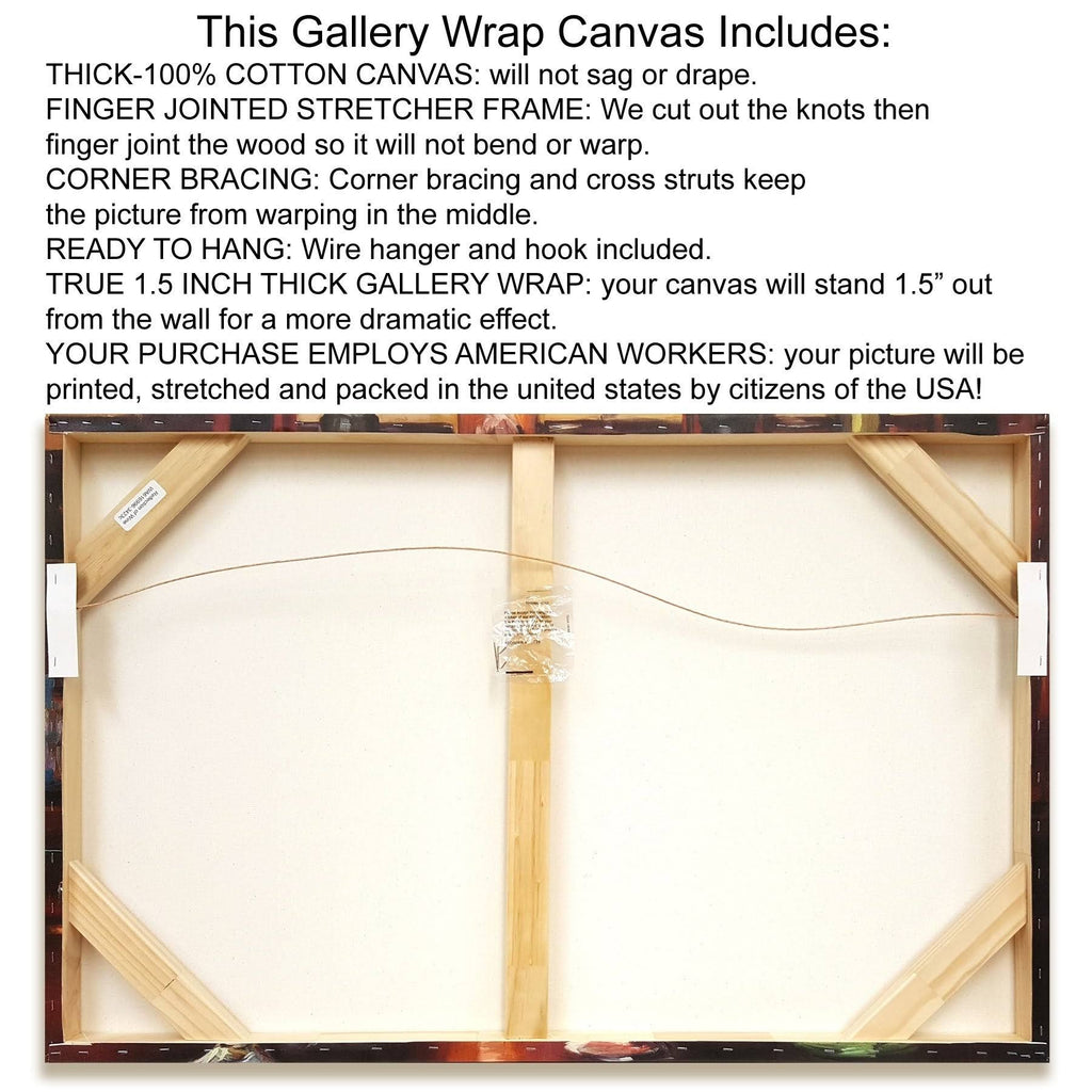 35x22x47x22 Giclee Print on Canvas J195193