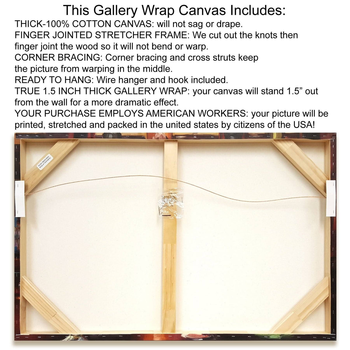 35x22x47x22 Giclee Print on Canvas J195193