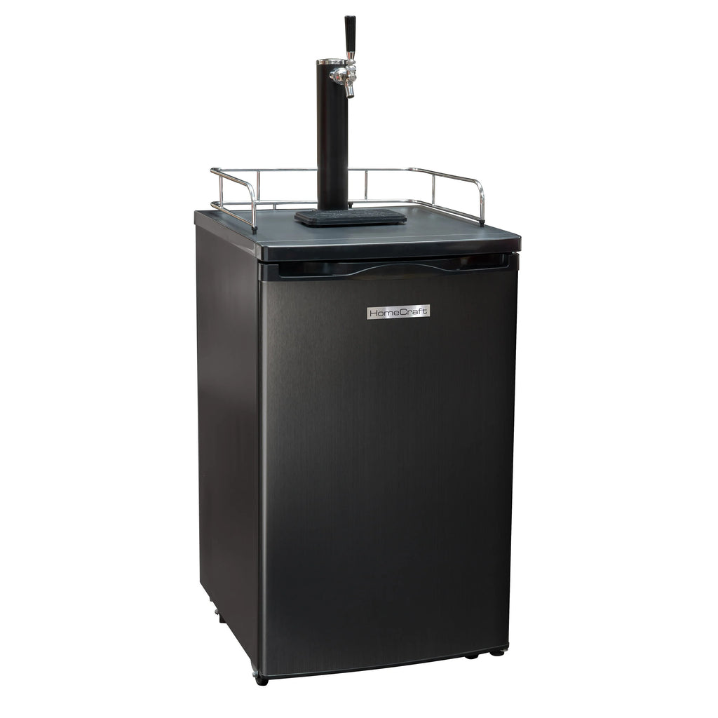 4.9 Cu. Ft. Black Stainless Steel Kegerator Draft Beer Dispenser I801391