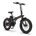 Folding 20x4 Inch Fat Tire Electric Bike with 500W Motor 36V 13AH Removable Lithium Battery T325395