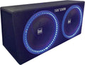 12 inch Car Audio Subwoofer with Bandpass Enclosure and LED illumination N946