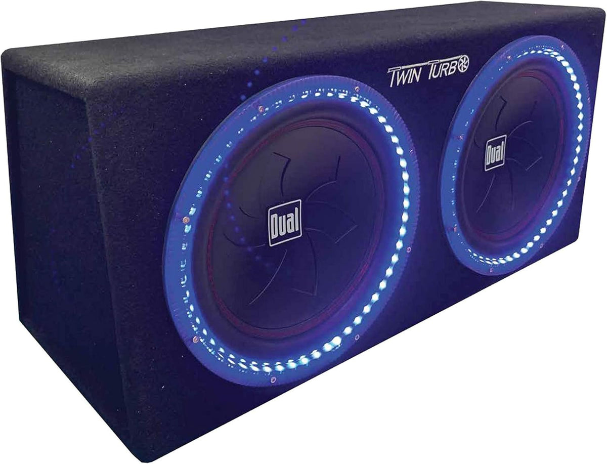12 inch Car Audio Subwoofer with Bandpass Enclosure and LED illumination N946