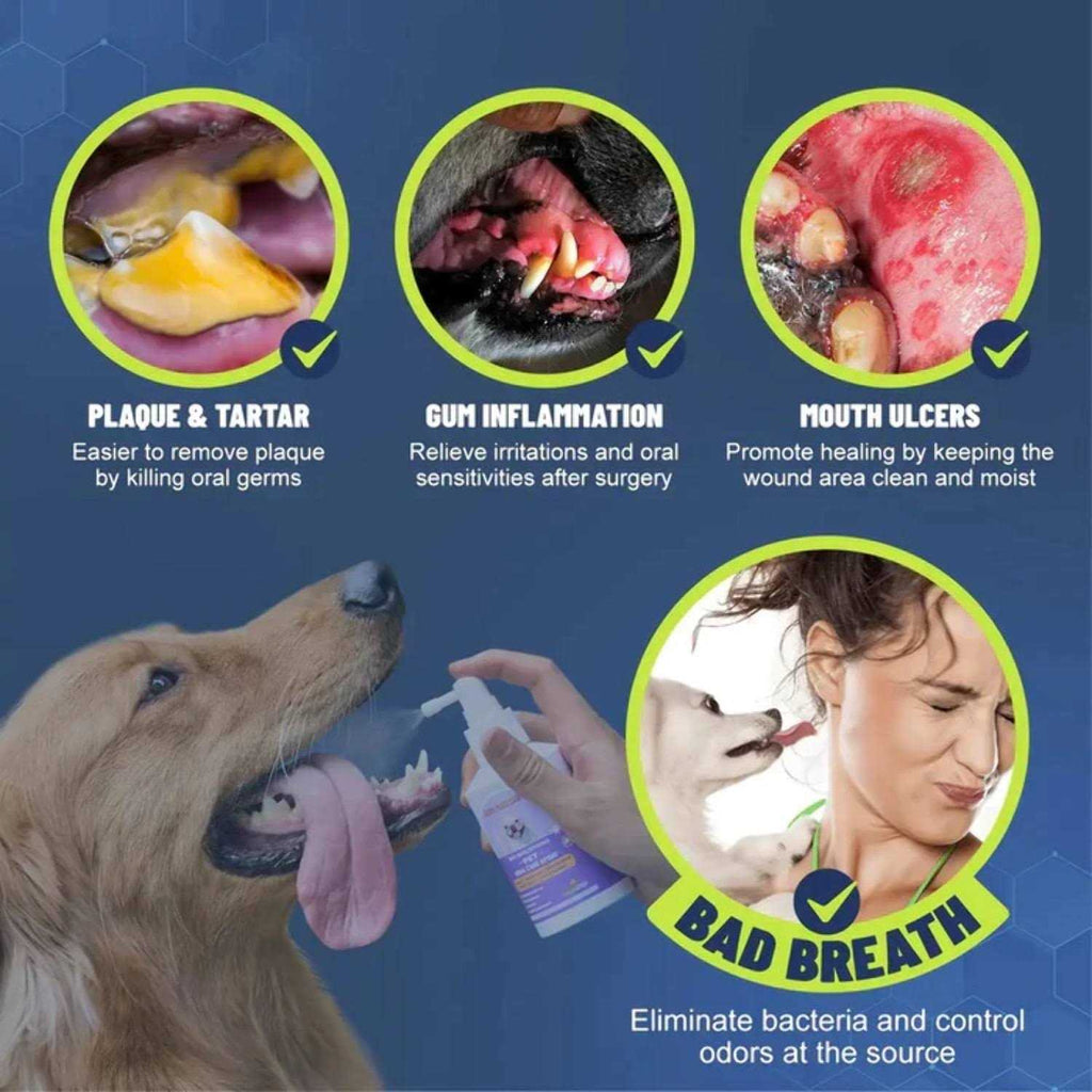 Dog Cat Oral Care Spray 5.1 Oz M6576