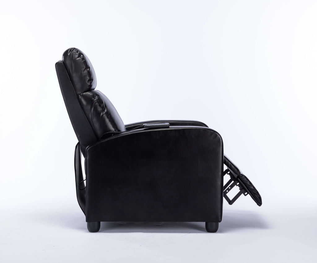 PU Leather Recliner with Massage and Heat X628337