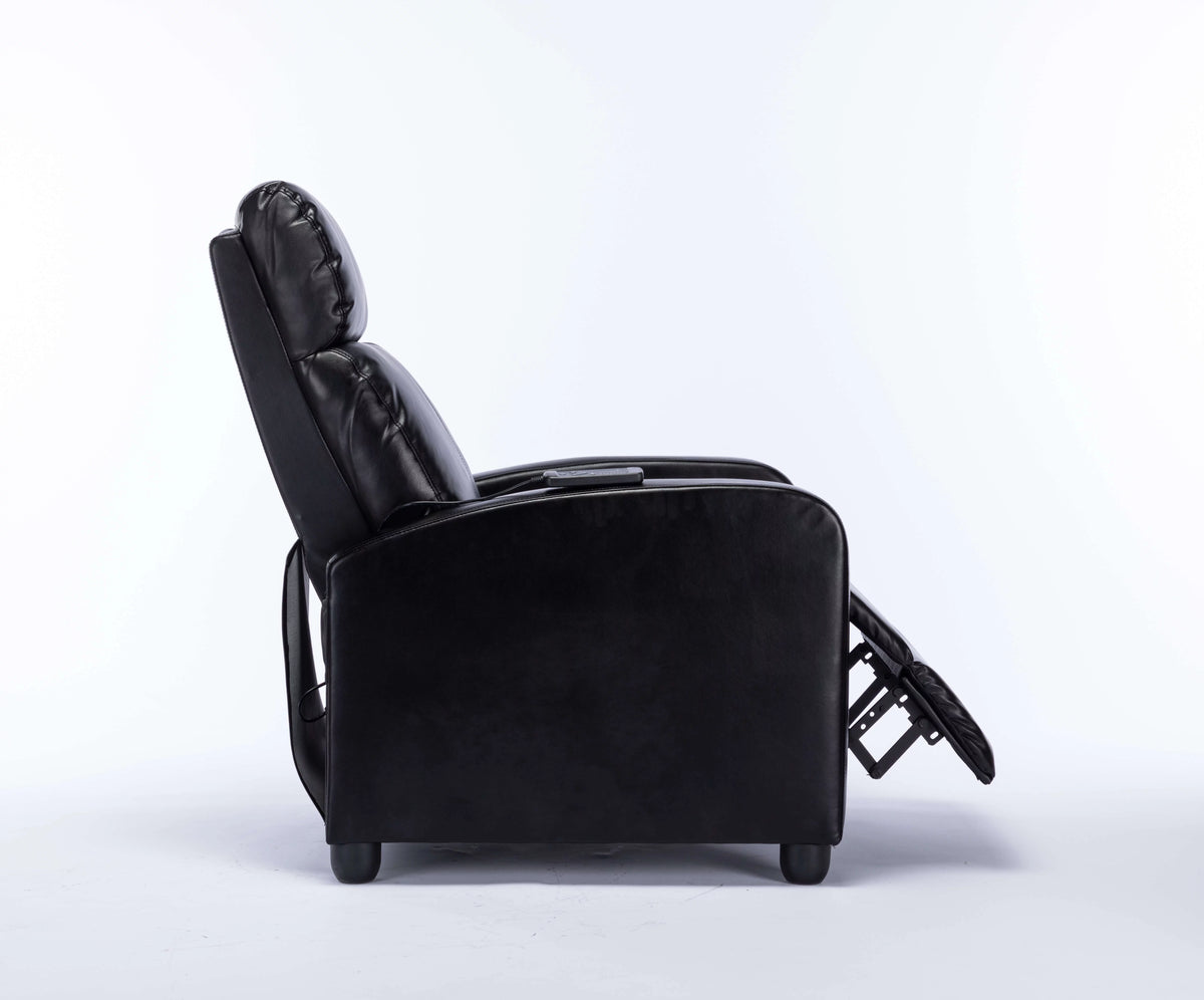 PU Leather Recliner with Massage and Heat X628337