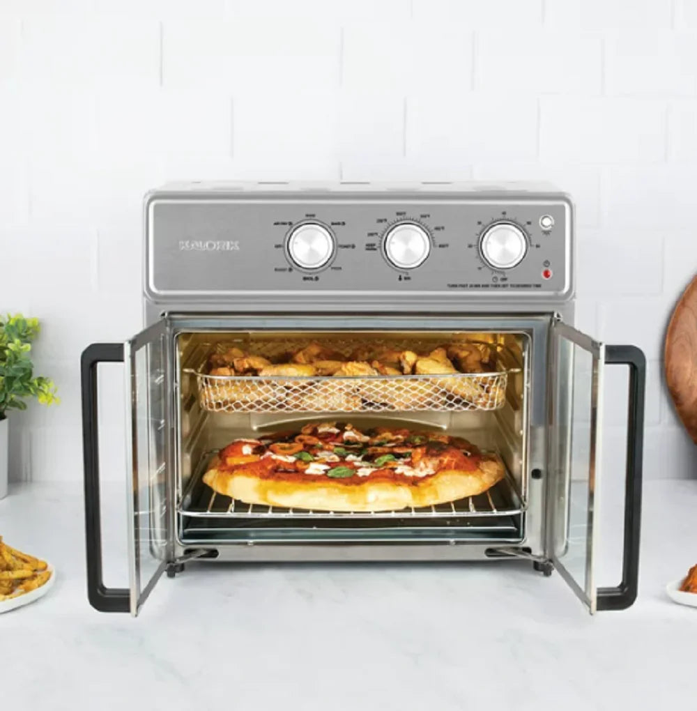 Refurbished Stainless Steel 26 Quart Air Fryer Oven H91534